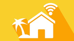 Broadband and holiday home