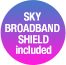 Sky Broadband Shield included!