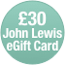 John Lewis £30 E-Giftcard