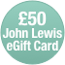 John Lewis £50 E-Giftcard