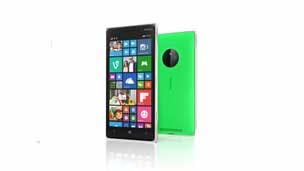 Green Nokia Lumia 830