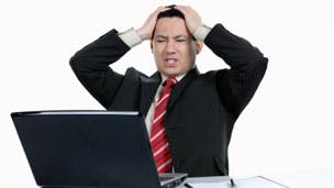 Frustrated woman