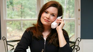Woman talking on her phone