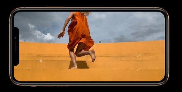 iPhone XS screen
