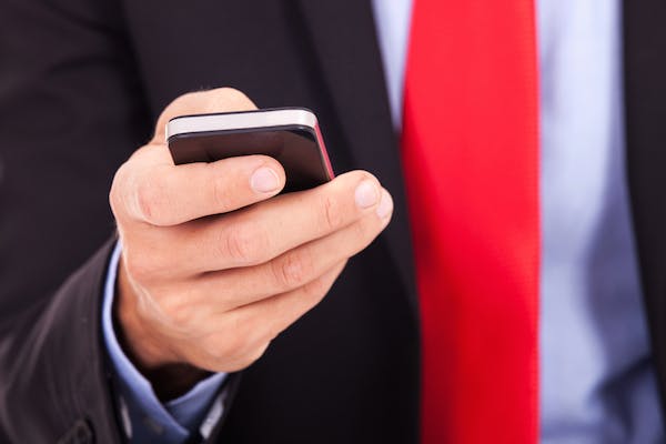Using mobile phone