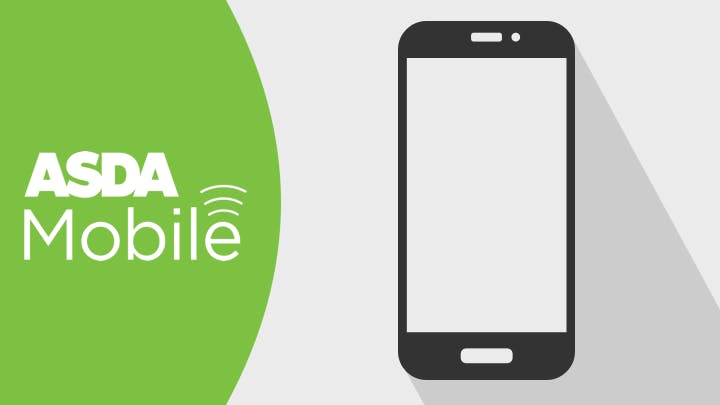 ASDA Mobile logo and mobile