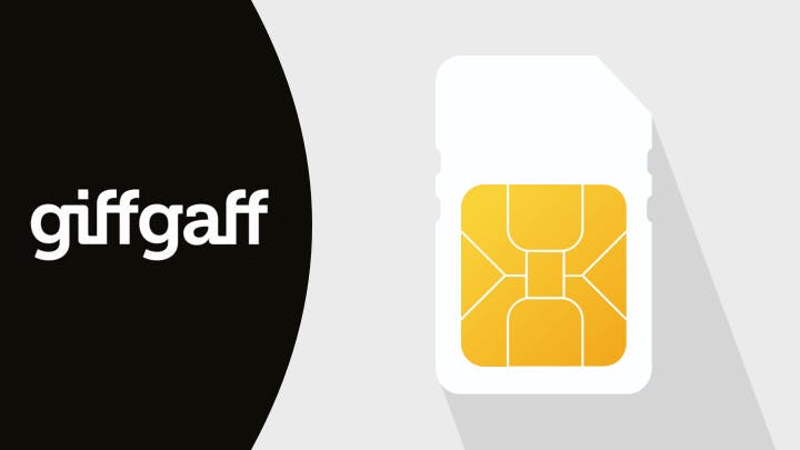 Giffgaff logo and SIM