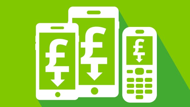 Cheap phones icon