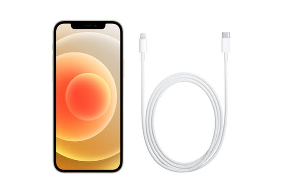 iPhone 12 and cable