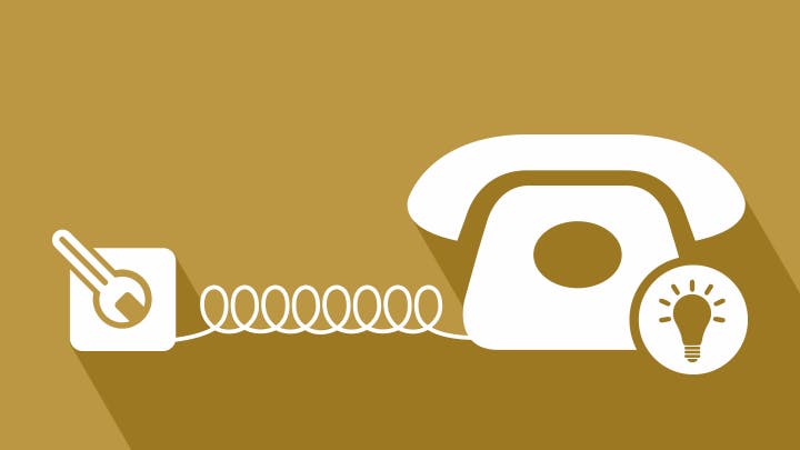 How to get a new phone line installed icon