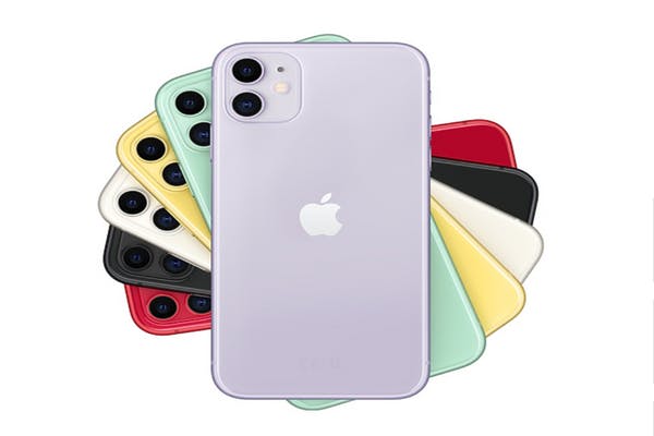 iPhone 11 colour range