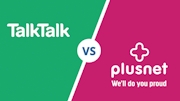 TalkTalk Vs Plusnet logo
