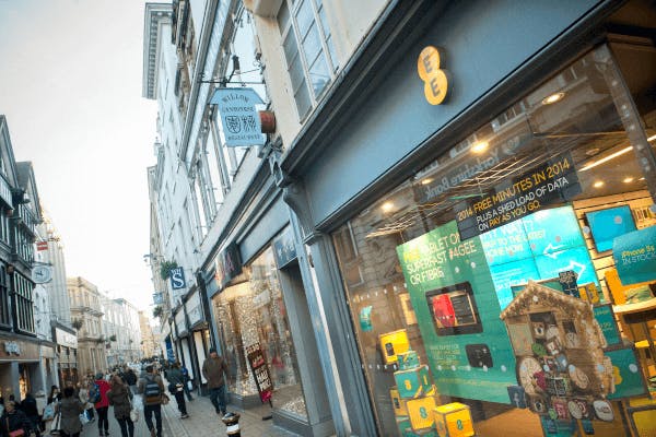 EE store on high street