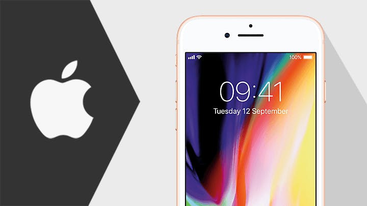 iPhone apple logo