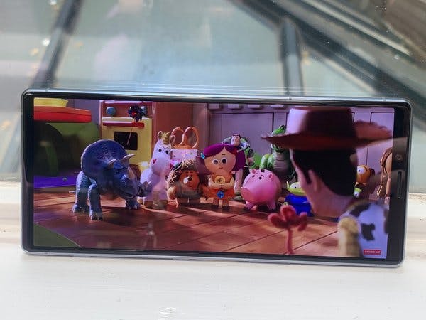 Sony Xperia 1 screen