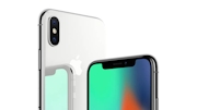 iPhone X front and back