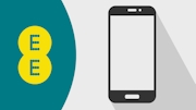 EE logo and mobile