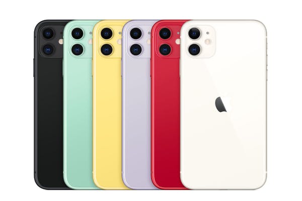 iPhone 11 colour line up