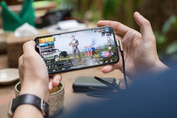 Game on phone