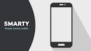 Smarty logo and mobile