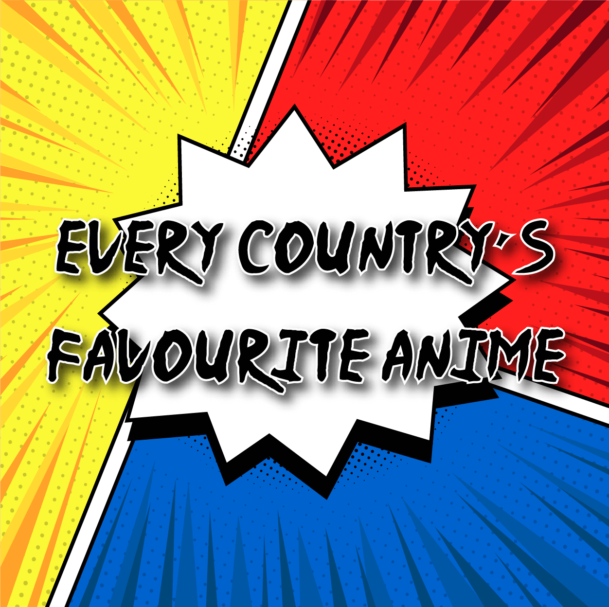 Every country's favourite anime