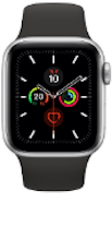 Apple Watch Nike+ Series 5 (GPS) Aluminium 40mm Space Grey