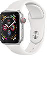 Apple Watch Series 4 (GPS + Cellular) Aluminium 40mm Silver