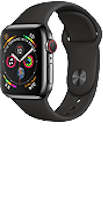 Apple Watch Series 4 (GPS + Cellular) Stainless Steel 44mm Space Grey