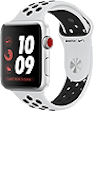 Apple Watch Nike+ Series 3 (GPS + Cellular) 38mm Silver