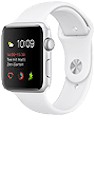 Apple Watch Series 2 Stainless Steel 38mm White