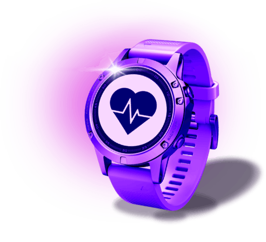 Image of a fitness tracker watch