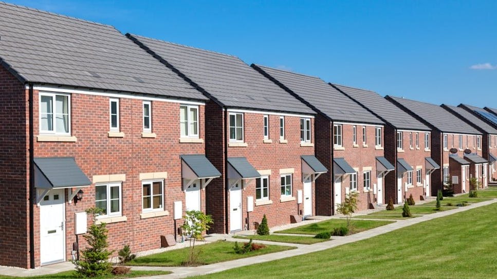 row of houses