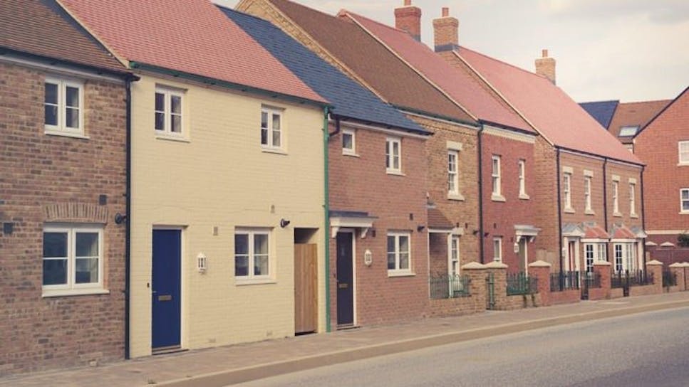 Terraced house street