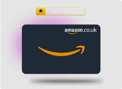 Image of Amazon gift card above a table which shows the card amount you will receive according to the policy amount