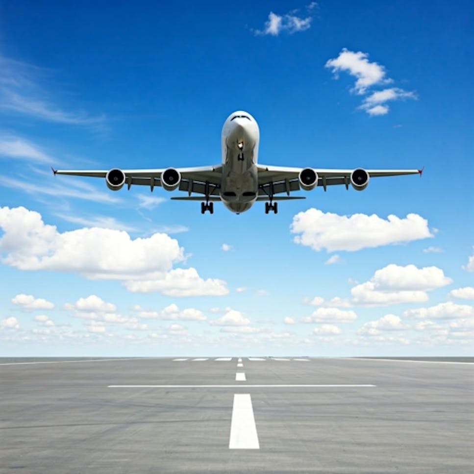 plane taking off