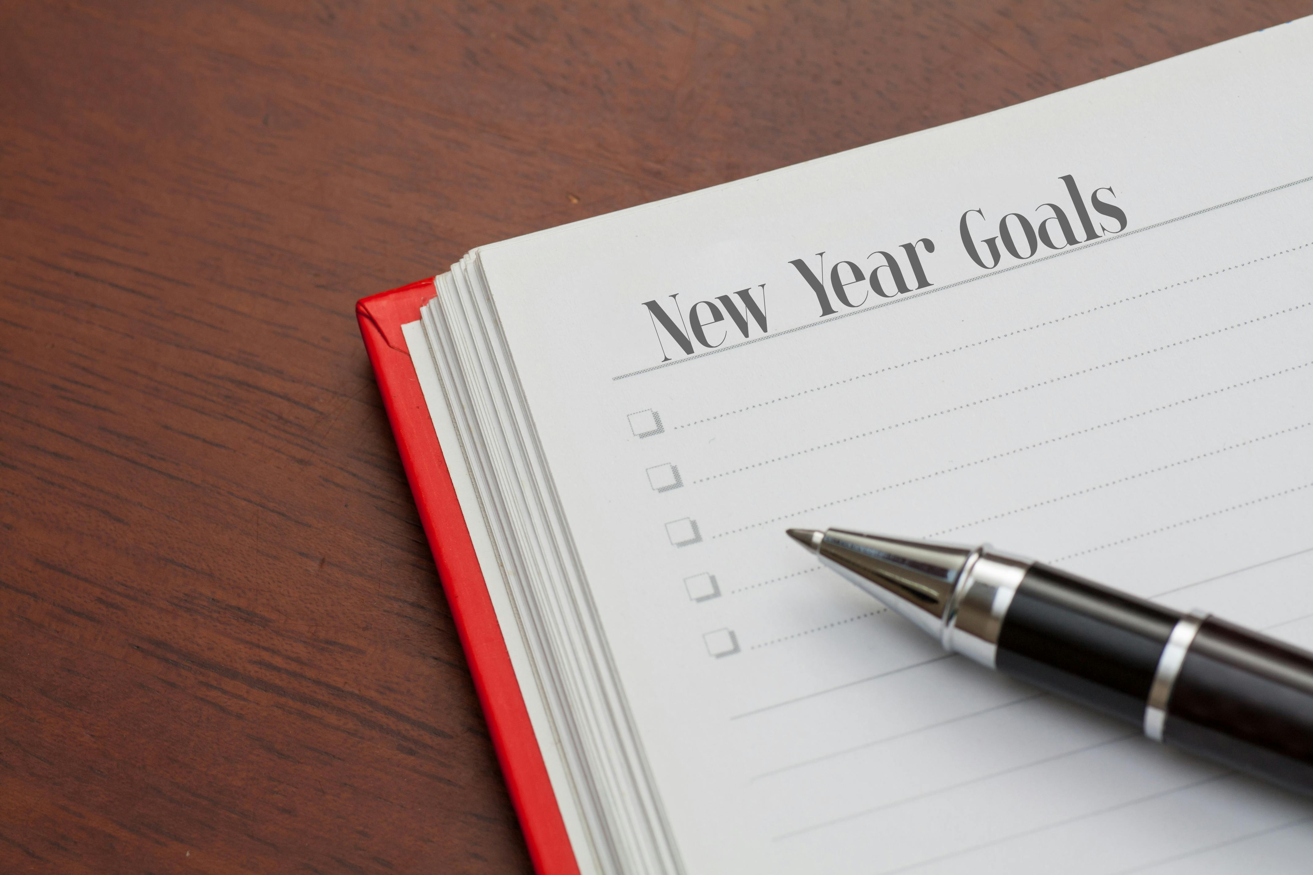 new year goals list