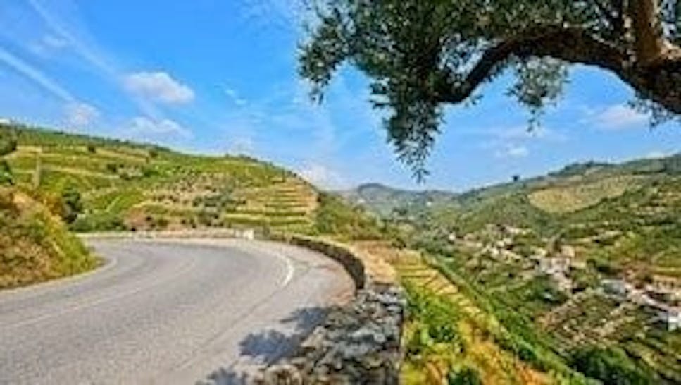 picture of the open road