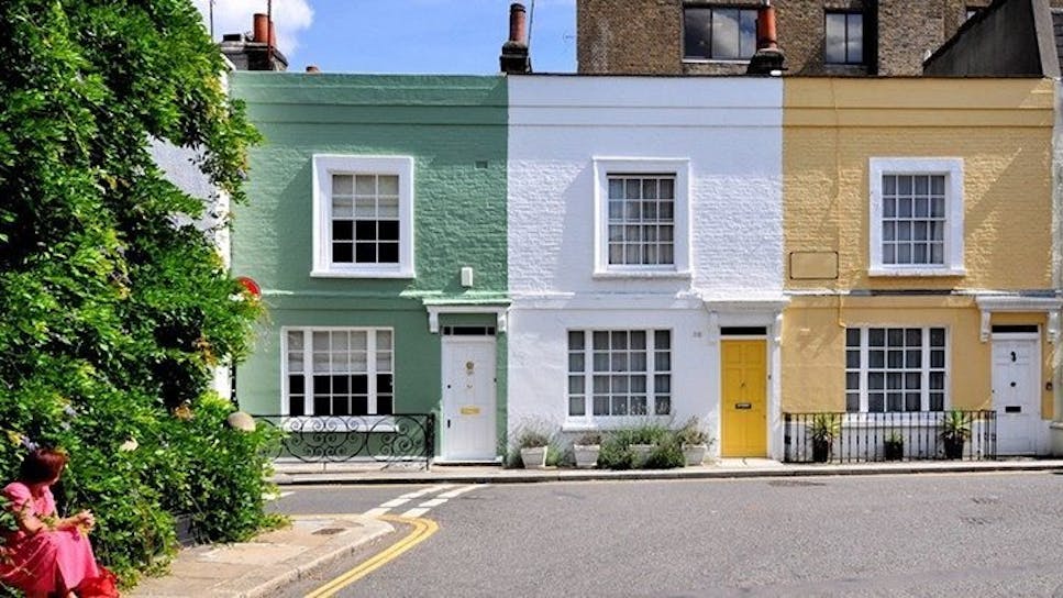 Row of terraced houses