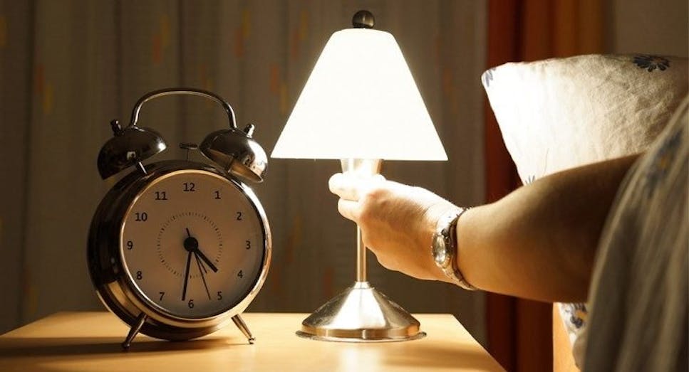 Switching lamp off from bed