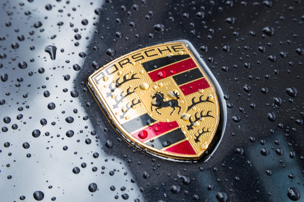 Porsche badge