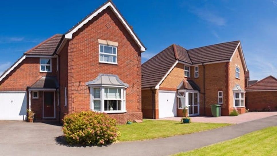 Two modern detached houses