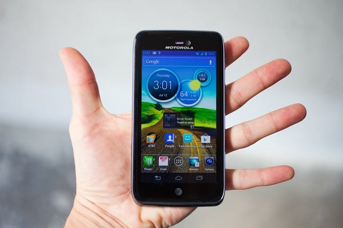 Motorola Atrix smartphone