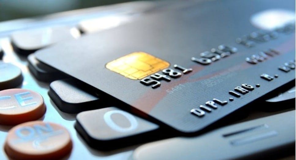 Credit card resting