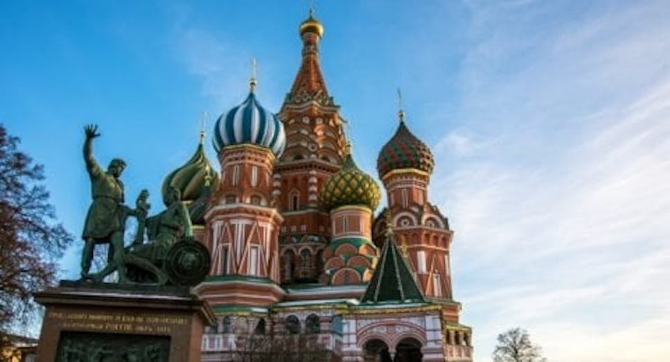 Moscow, Russia, Red square, Cathedral of Vasily the Blessed
