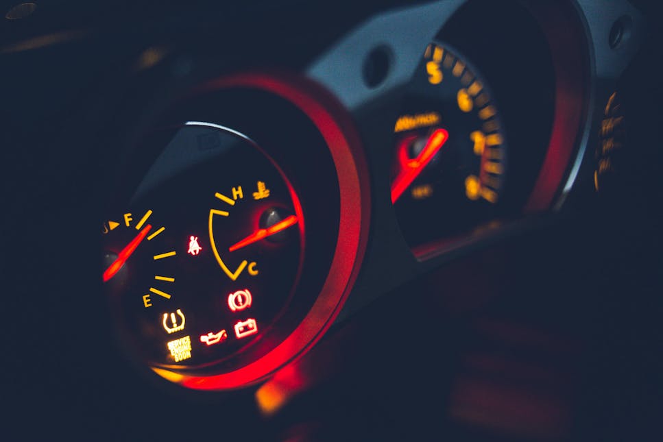 car dashboard lights