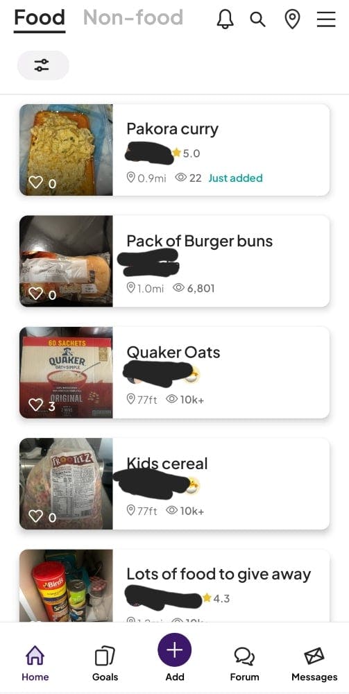 Olio app