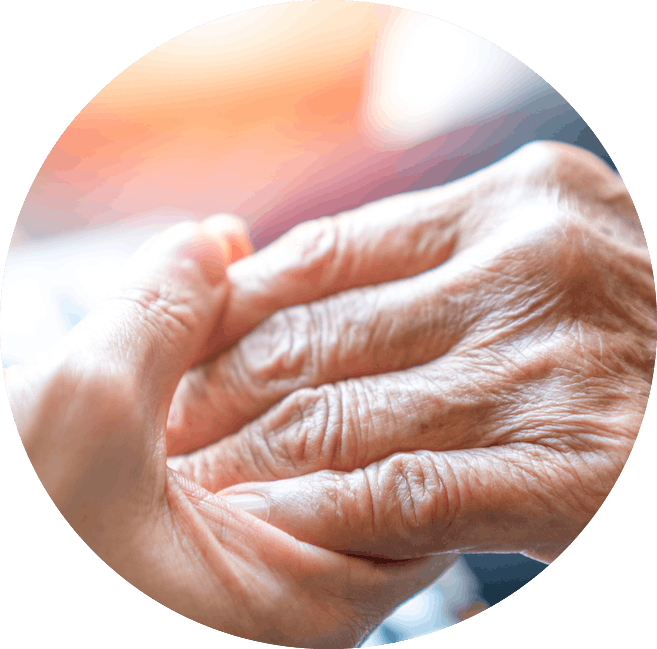 An image of the hands of two people who are holding hands.