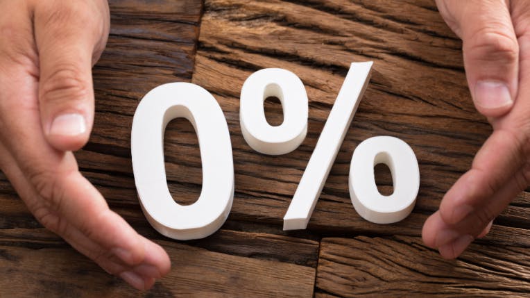 This image features the percentage 0%