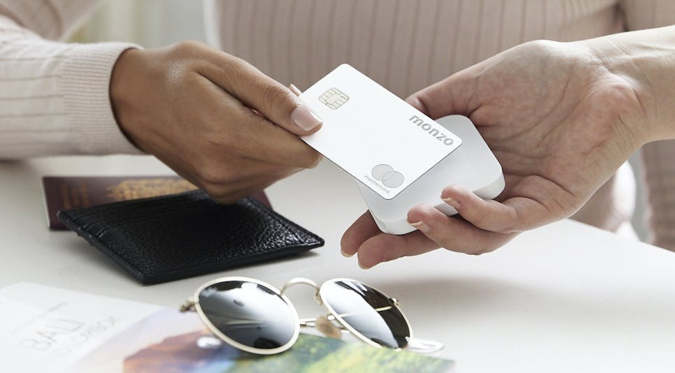 Monzo Premium image, contactless card