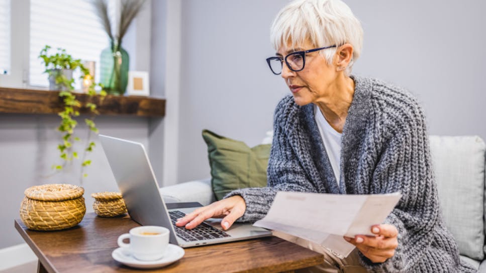 How to find an old pension.